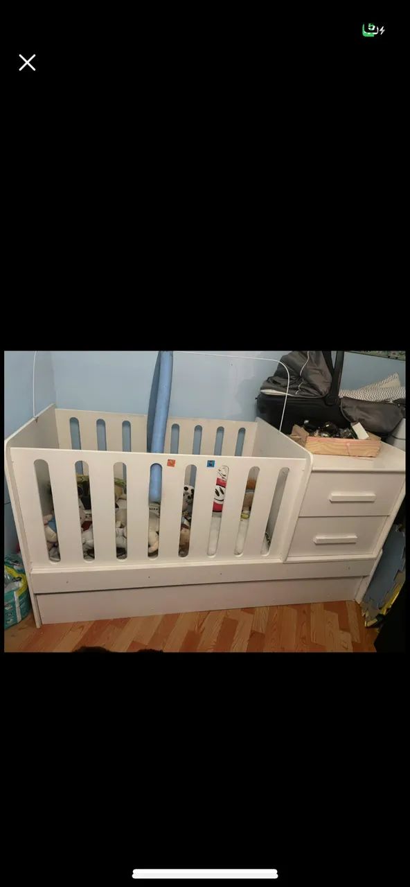 berco e comoda e cama auxiliar 