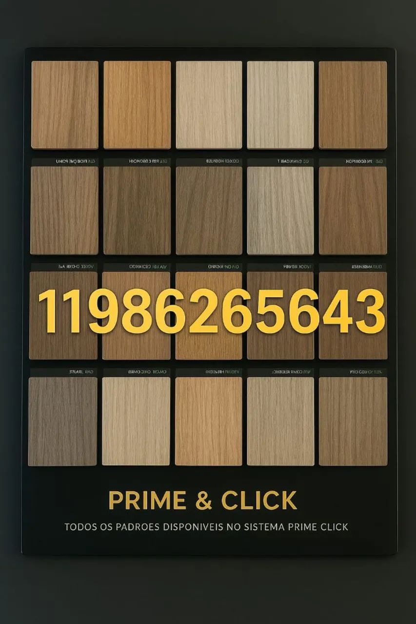 Piso vinílico e laminado 