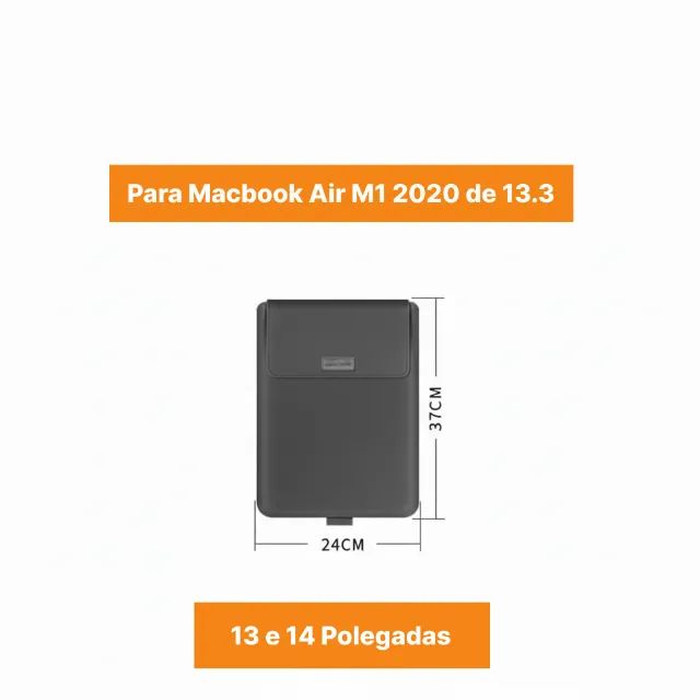 Bolsa Laptop Para Macbooks M1 Air e Pro 13 e 13.3 2020 - Foto 3