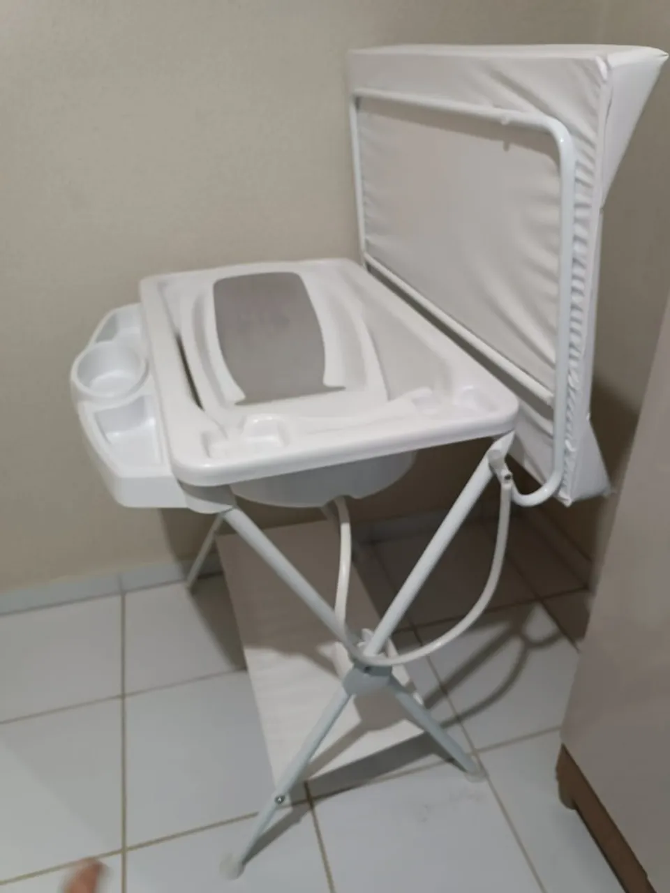 Banheira com Trocador de Bebe