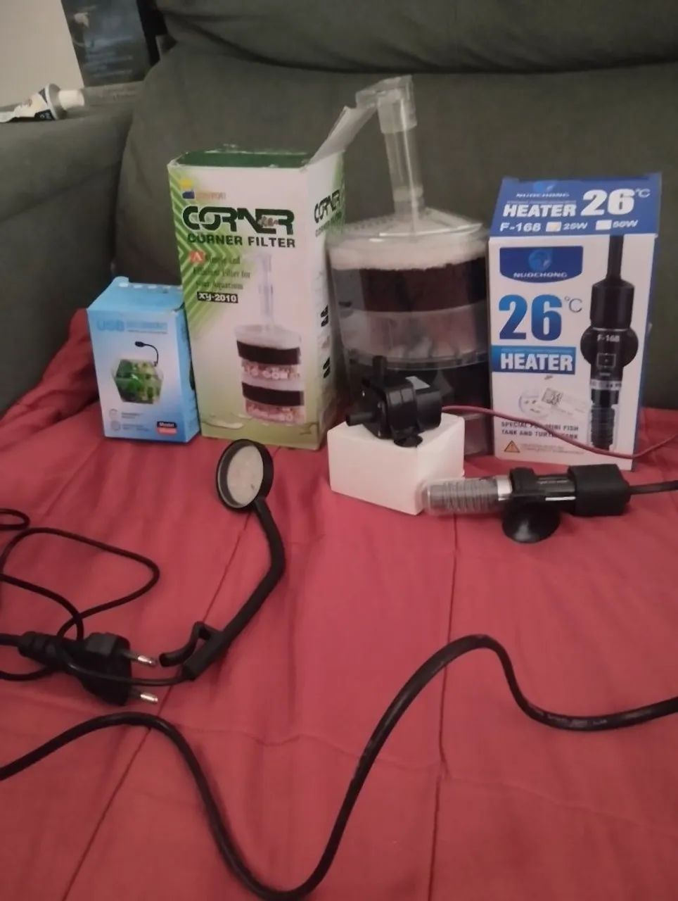 Aquário e acessórios para peixes - Foto 3