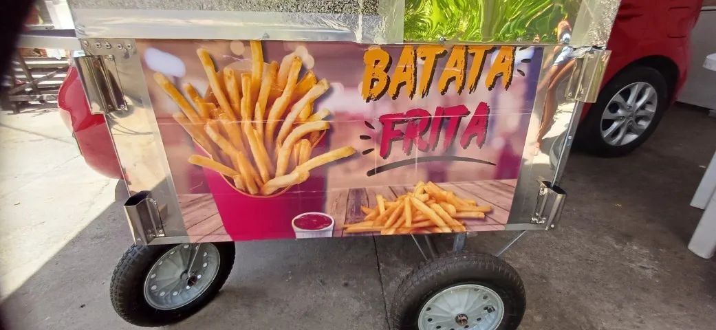 Carrinho de batata frita