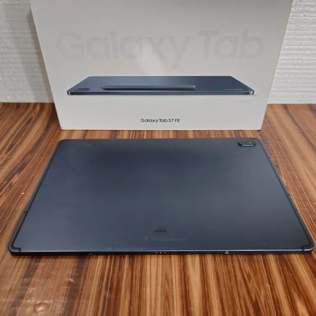 Samsung Galaxy Tab S7 FE Preto Wi-Fi+4G Tela 12.4 128GB 6GB RAM Capa S-Pen Carregador Cabo - Foto 5