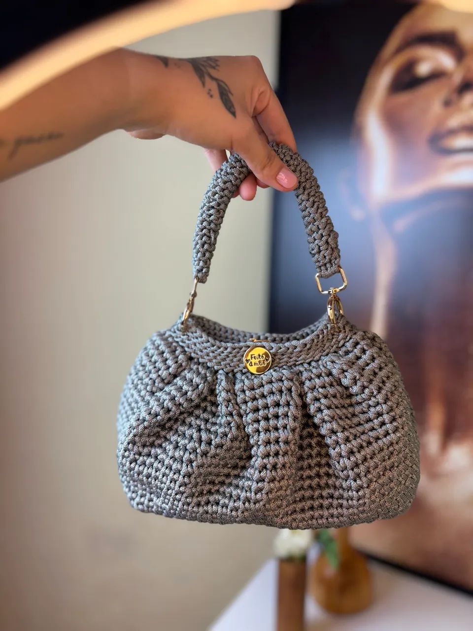 Bolsa de crochê 64304970431107122