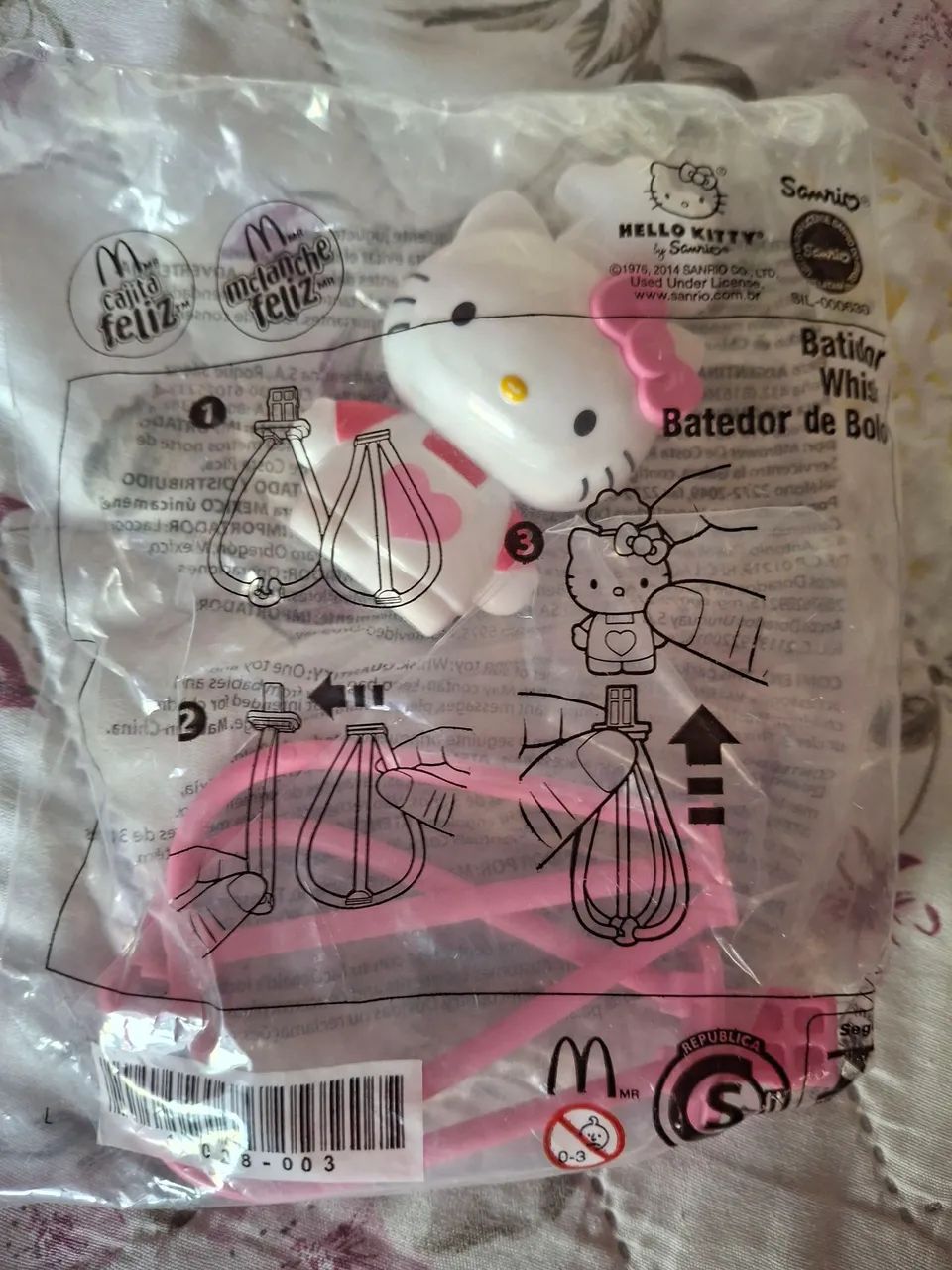 Kit Hello Kitty Mc Donald's NOVO - Foto 4