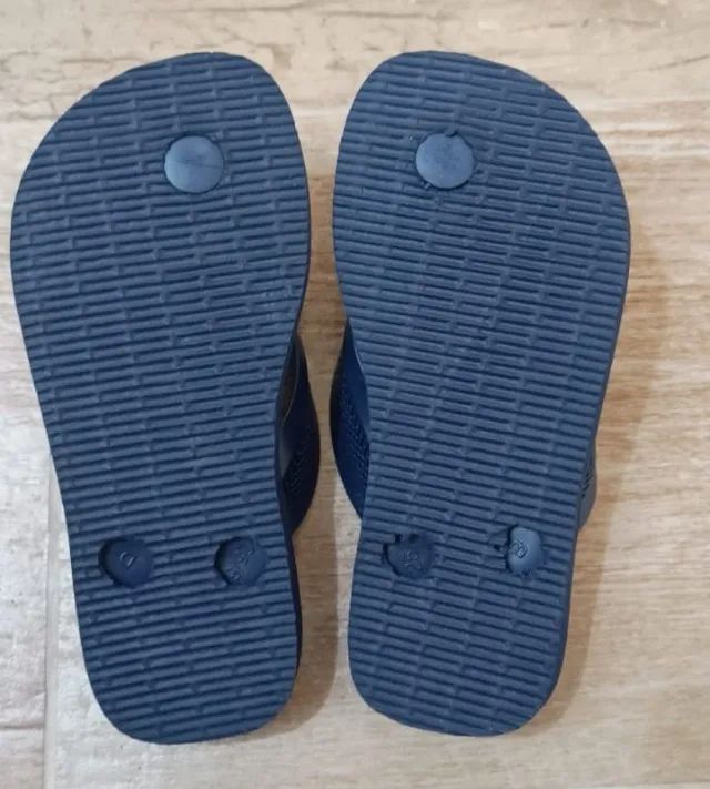 Chinelo Havaianas Infantil Super Homem - Tamanho 25-26 (USADO) - Foto 2