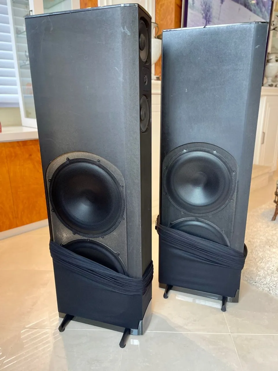 ACEITO PROPOSTA! Par de Caixas Acústicas Definitive Technology BP-8080ST - Alta Potência