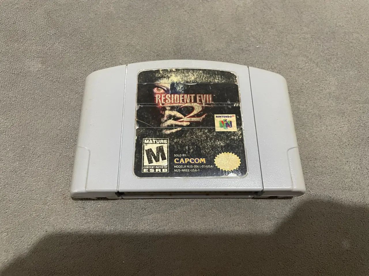 N64 Retroplace Resident Evil N64 Pal Nintendo N64 Resident Evil