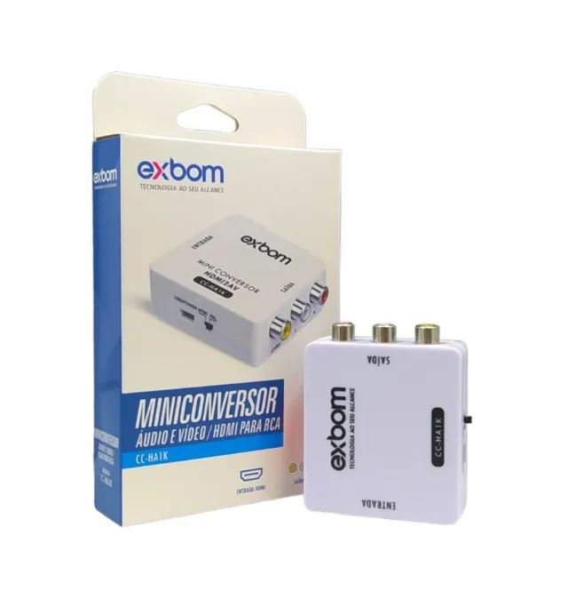 Mini Conversor HDMI para RCA 64520762828419125