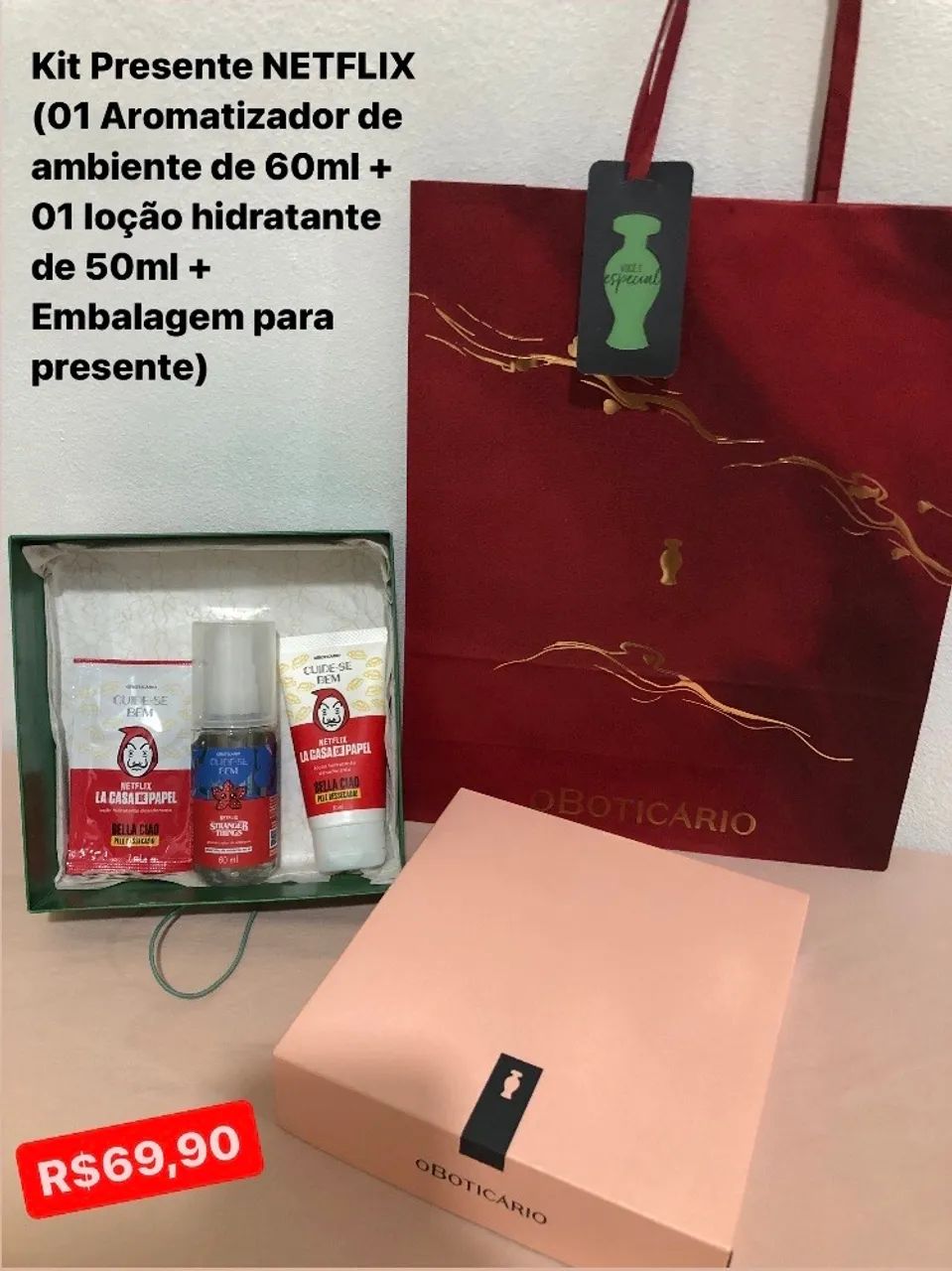 Kits para presentes O Boticário, a partir de R$49,90 (tenho outros também). - Foto 4