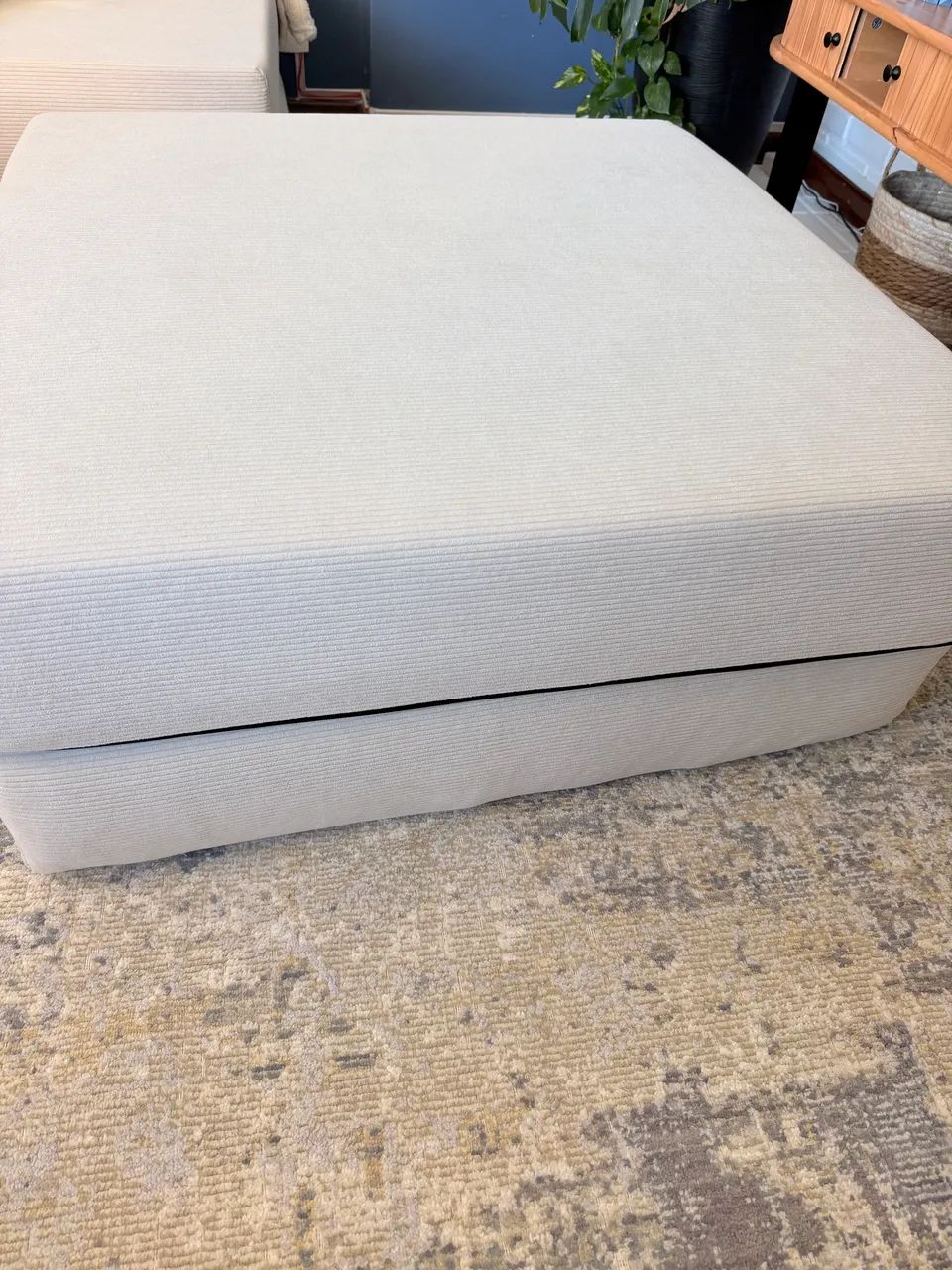 Pufe / Apoio de pé / Chaise sofá na caixa sofá cama Bloom - Foto 3