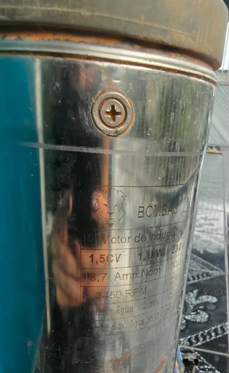 Bomba Leão 1,5 CV, 230v/monofásico