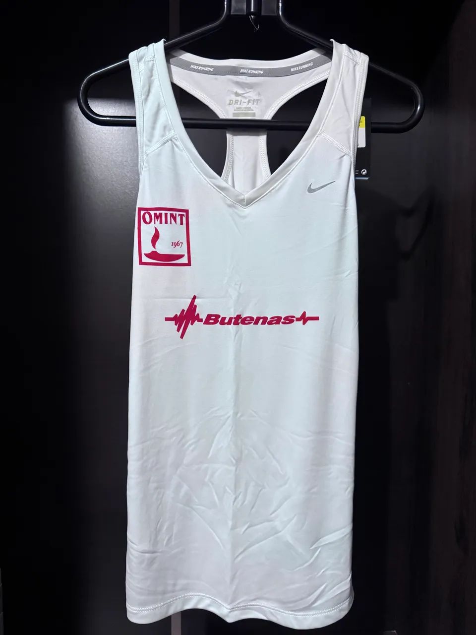 Regata Nike Corrida Dri-Fit Tamanho M Feminino 
