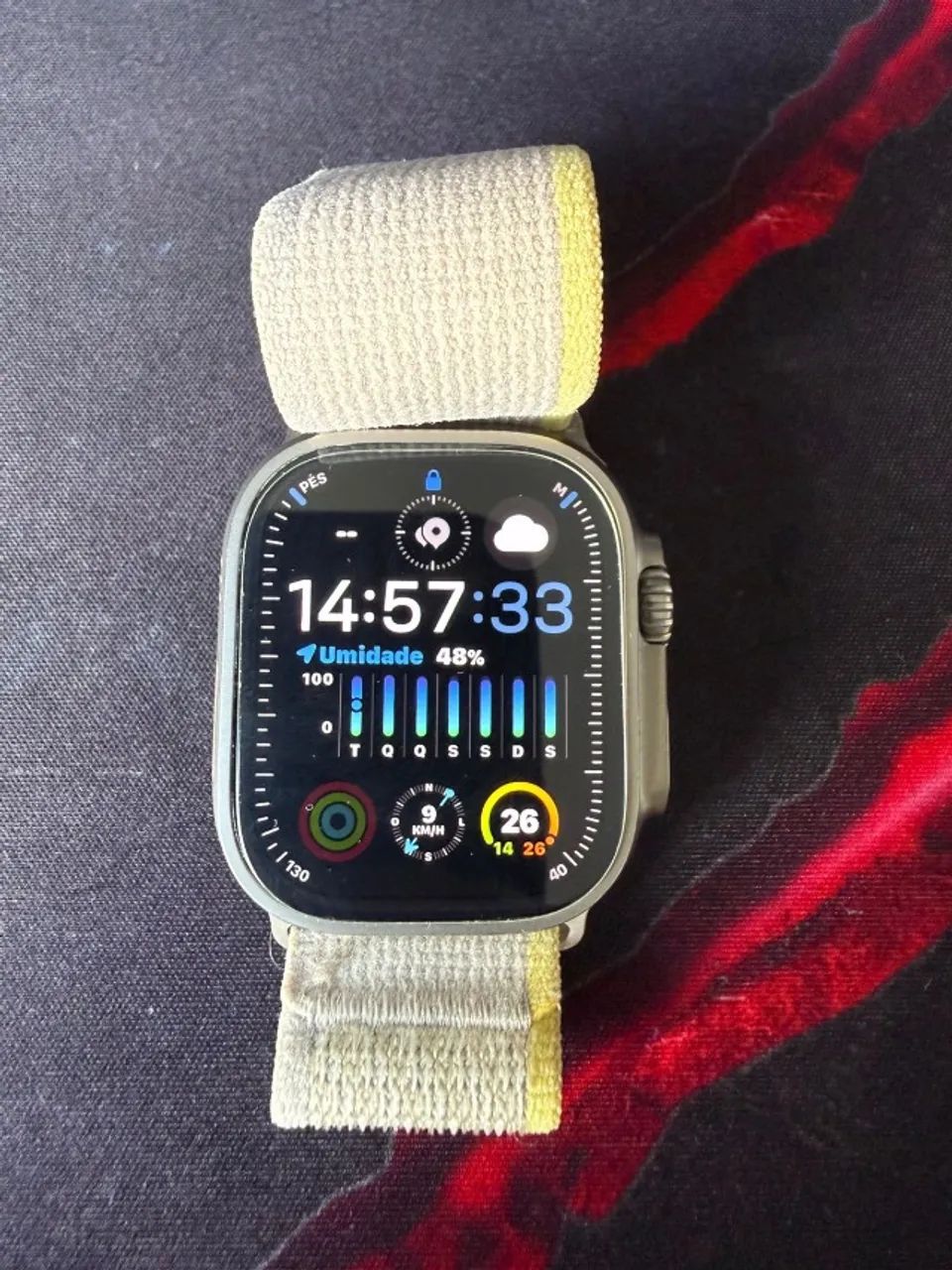 Apple Watch Ultra (1ª Geração) - 49mm Titanium - Foto 3