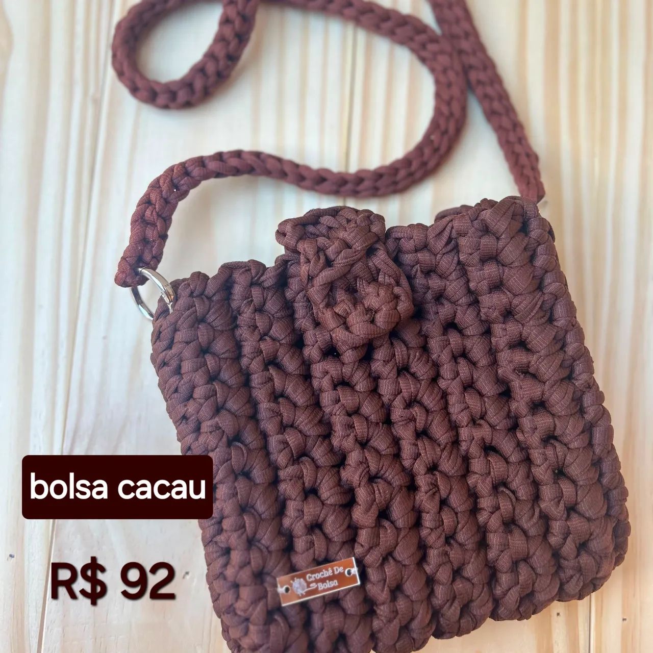 Bolsa em crochê 