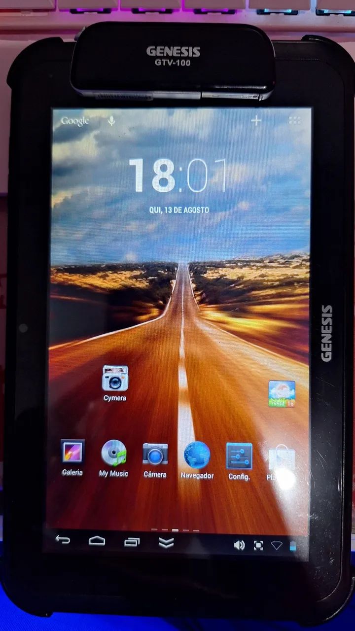 Tablet Gênesis 7301 com antena DTV - Foto 3
