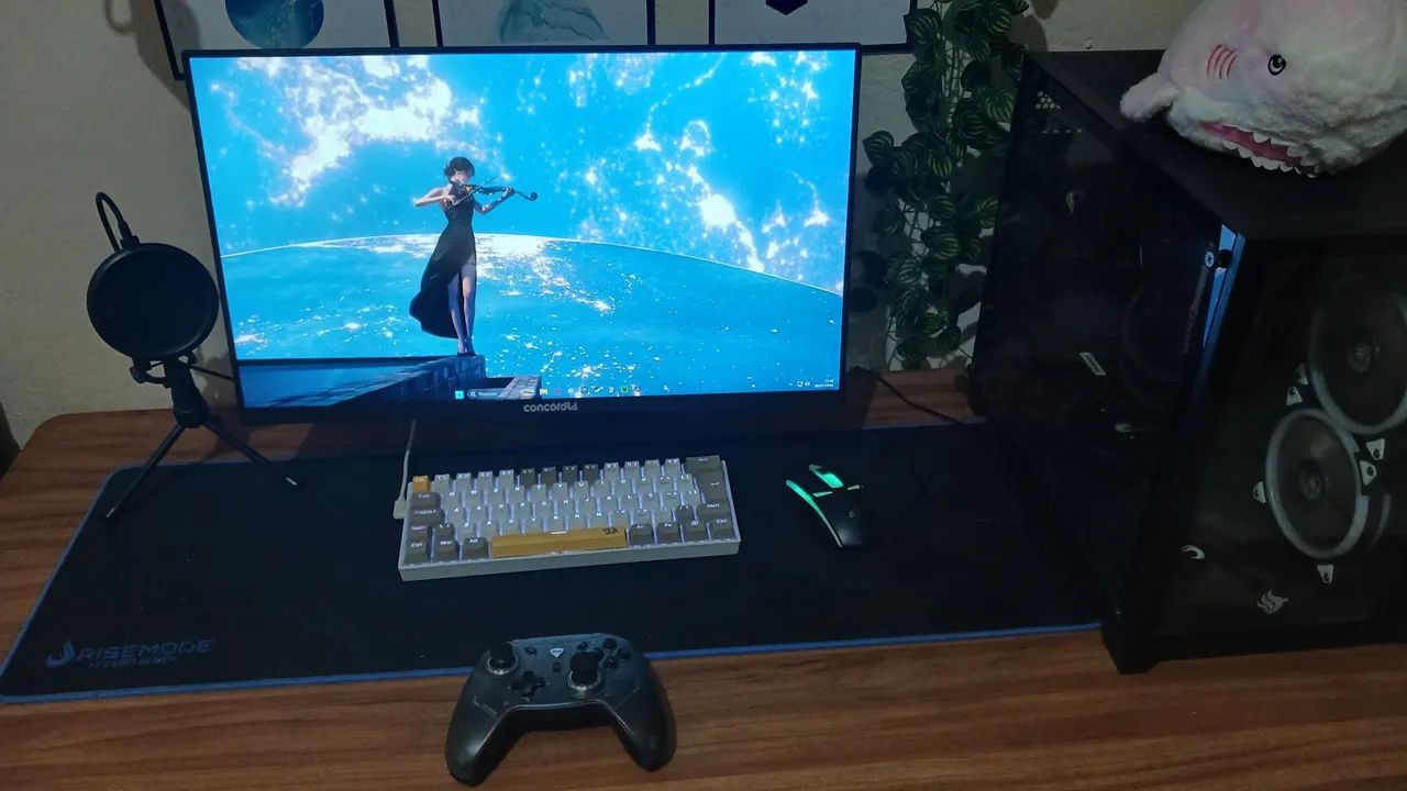 Pc gamer completo com Cadeira e mesa - Foto 2