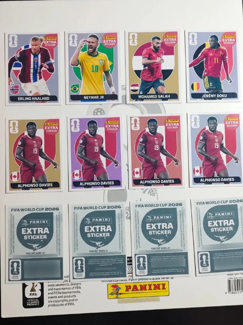 Kit Coleção Completa Legend Copa Do Mundo 2026 - Foto 2