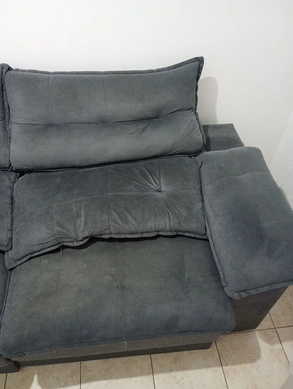 Sofá retrátil 2,20 x 1,40 *DOAÇÃO* - Foto 3