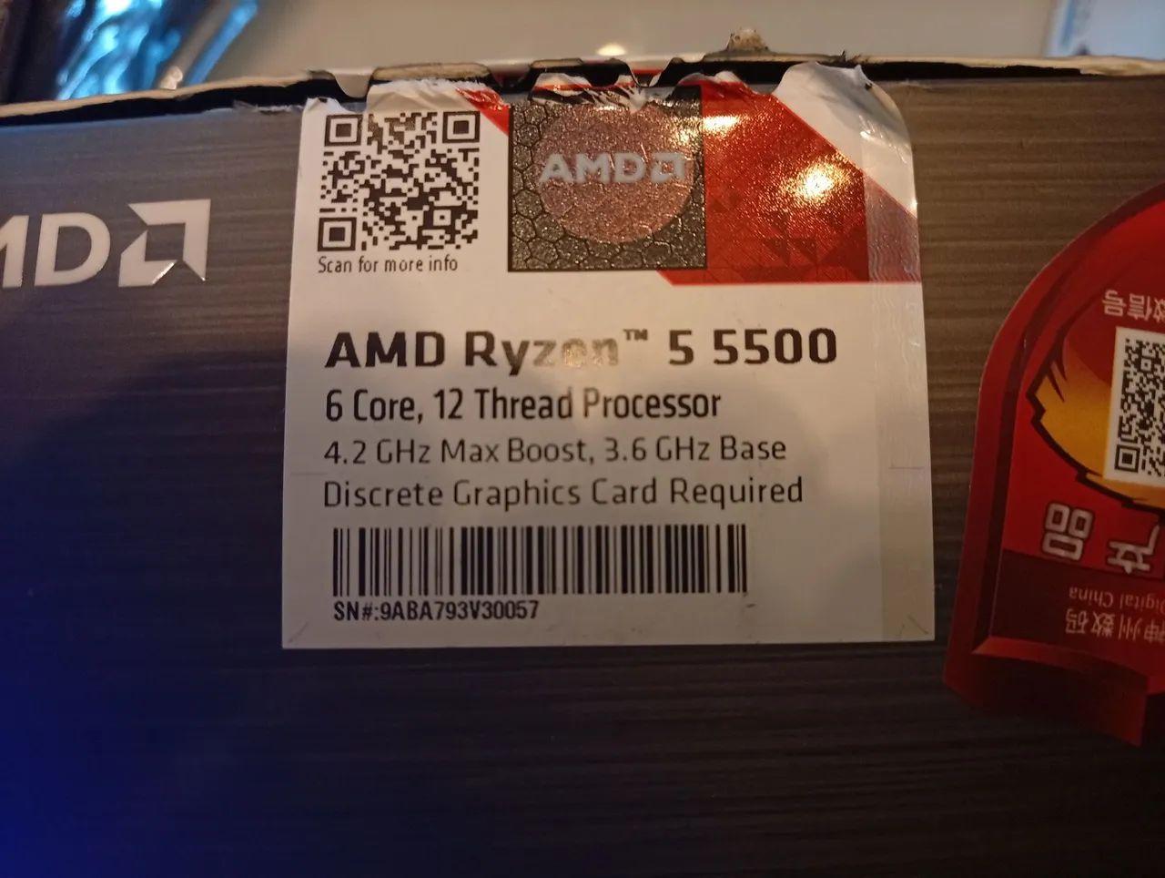 Processador AMD Ryzen 5 5500 - Foto 4