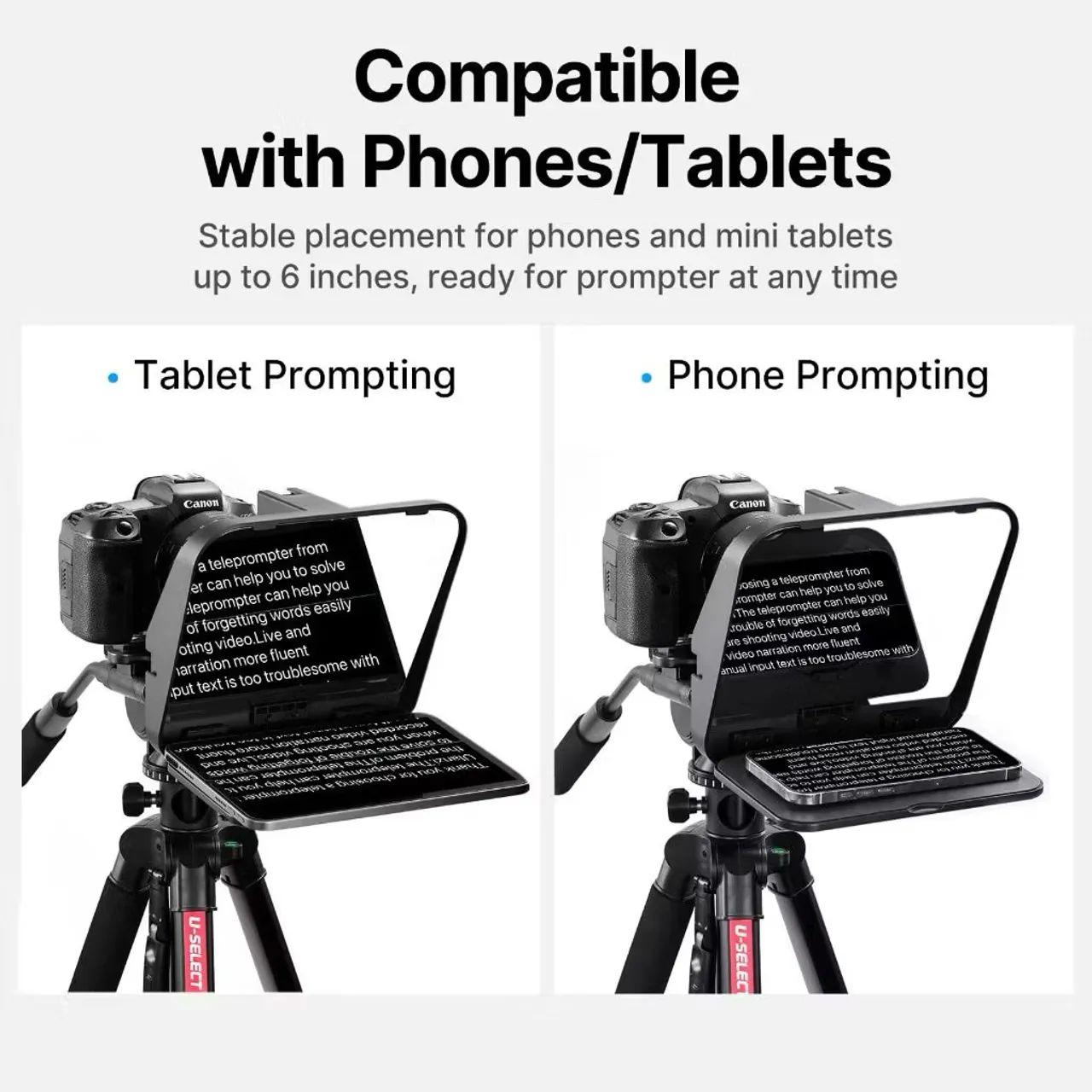  Teleprompter dobrável Ulanzi Rt02 - Foto 2
