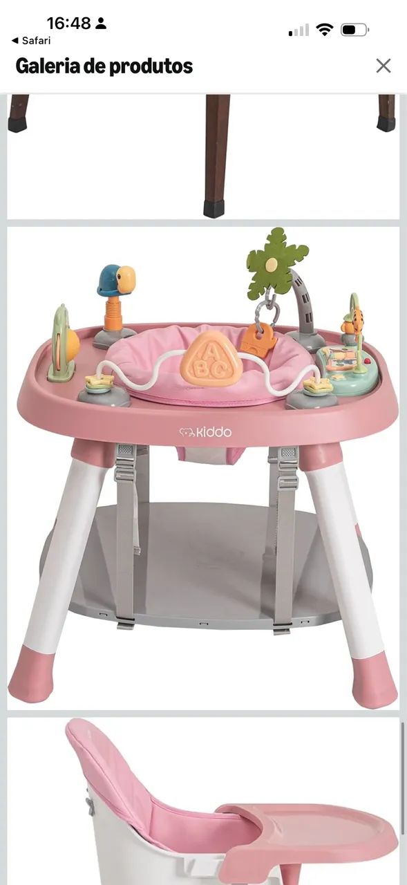 Cadeirinha de alimentação Kiddo - Foto 4