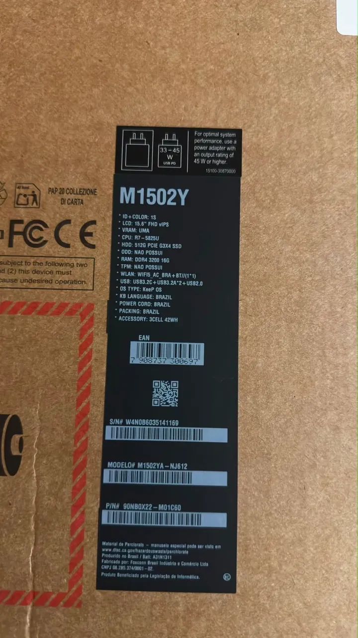 2 Notebooks Asus vivobook 15 - NOVO - Foto 2