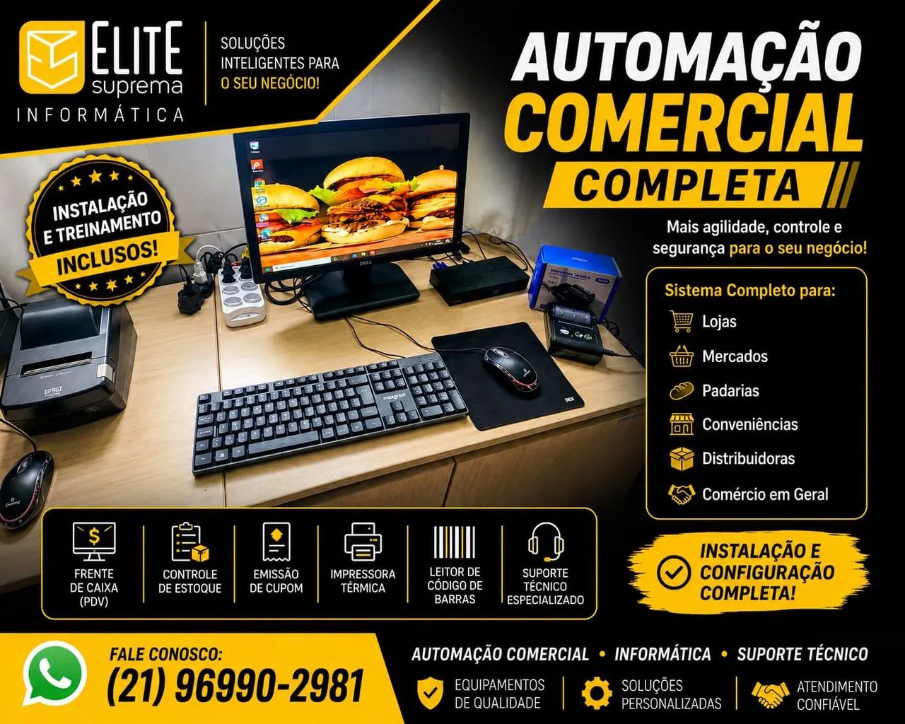 Kit PDV Comercial Basico