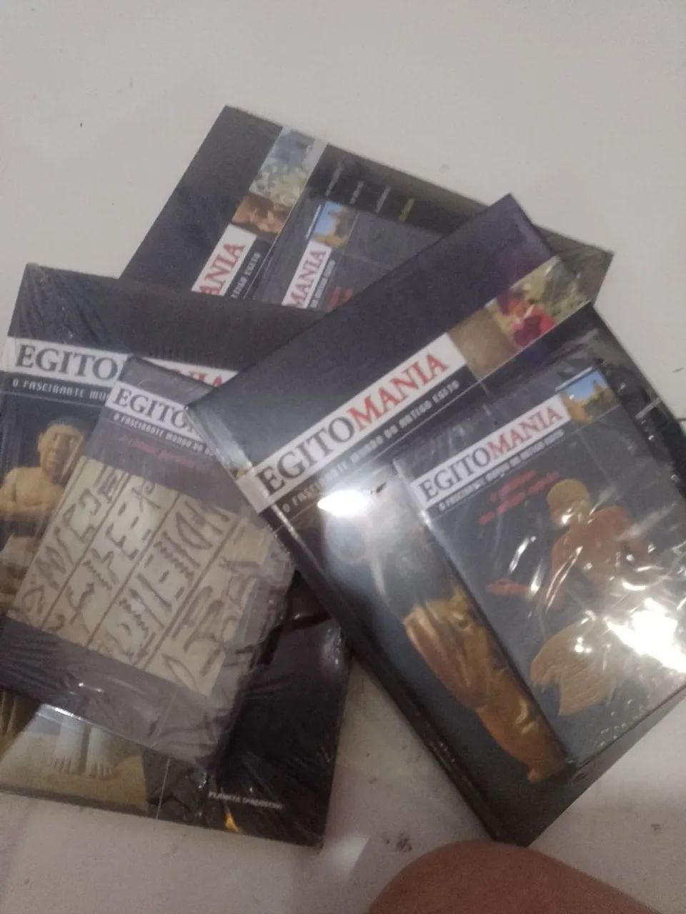 Coleção livro e dvd Egito 