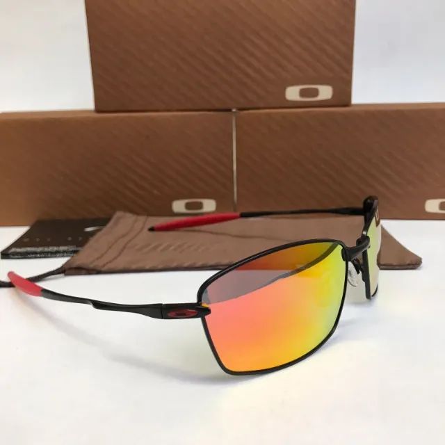 óculos de sol oakley whisker ruby lentes polarizadas - Foto 3