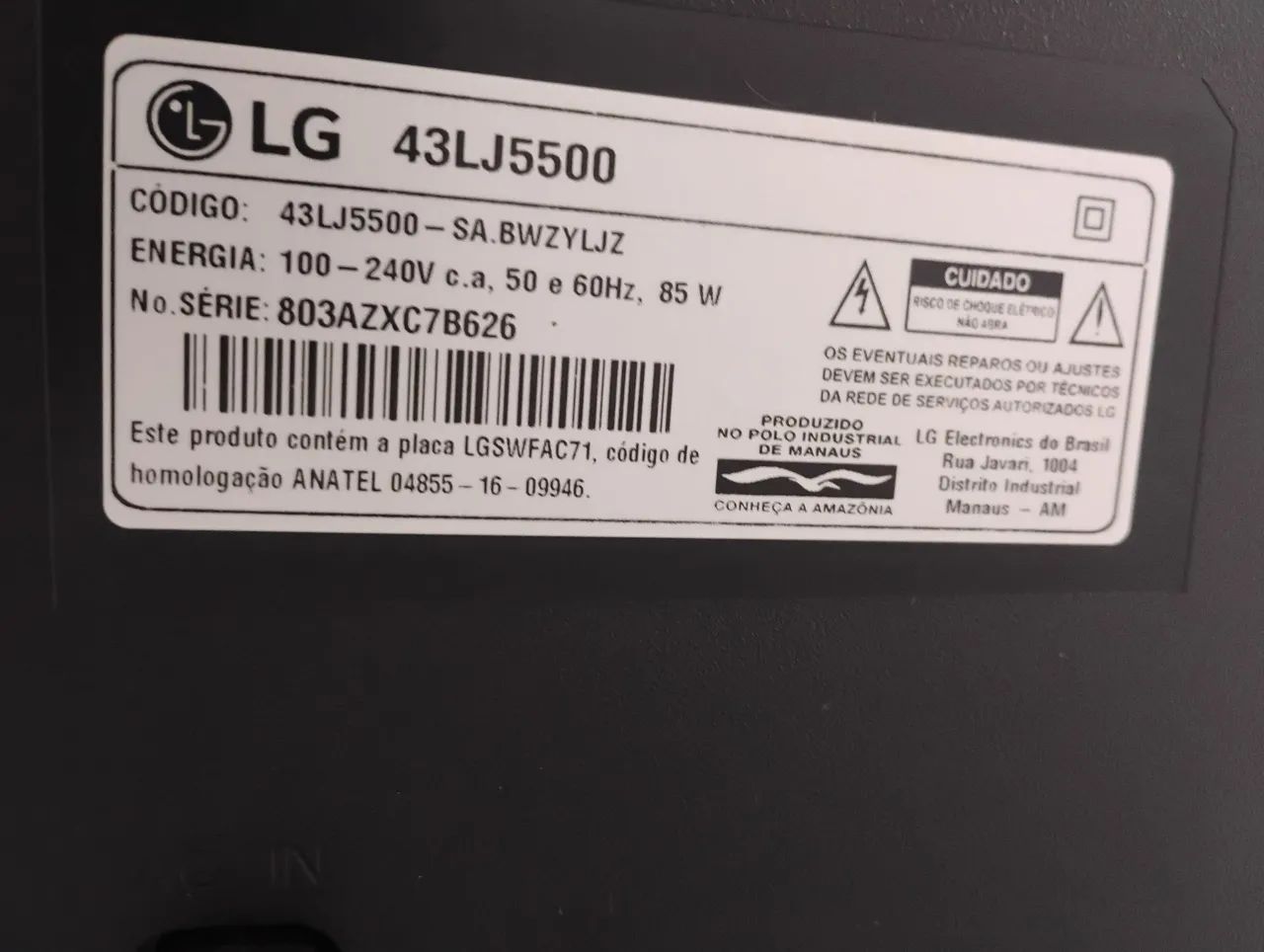 TV LG 43 polegadas  - Foto 2