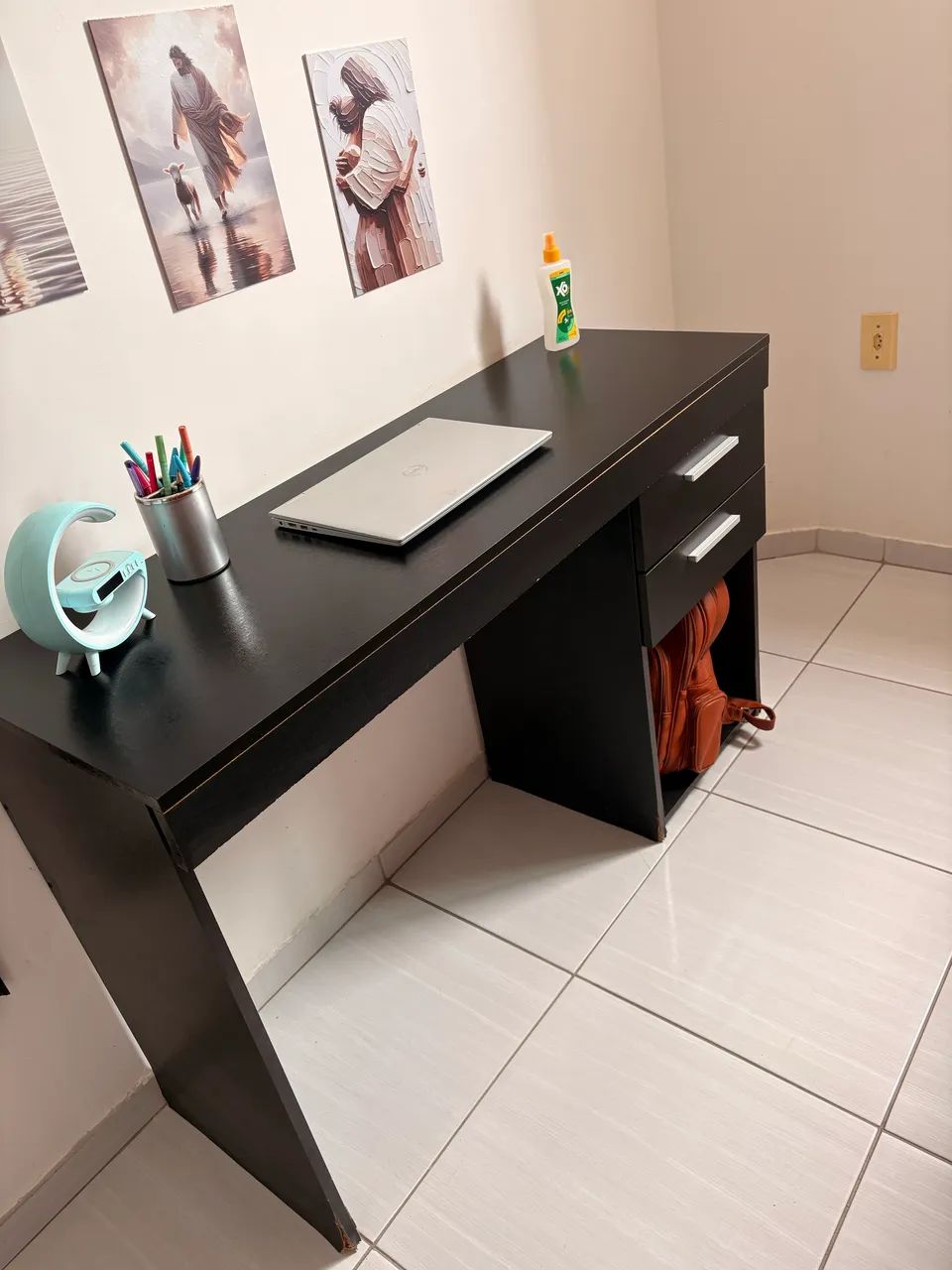 Escrivaninha preta  - Foto 4
