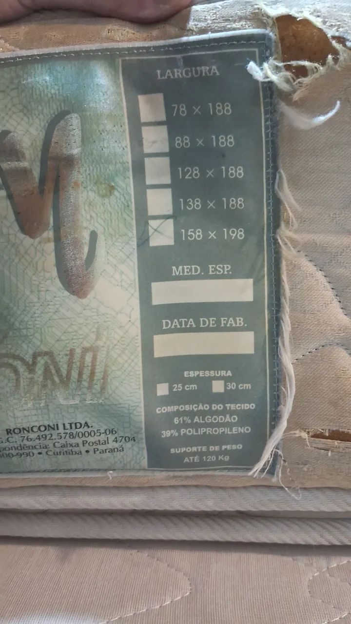 Cama box, bipartida com colchão. - Foto 4