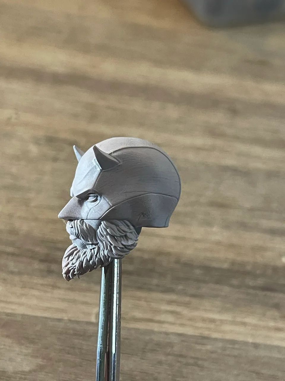 Head demolidor custom 1/12 para Marvel legends  - Foto 2
