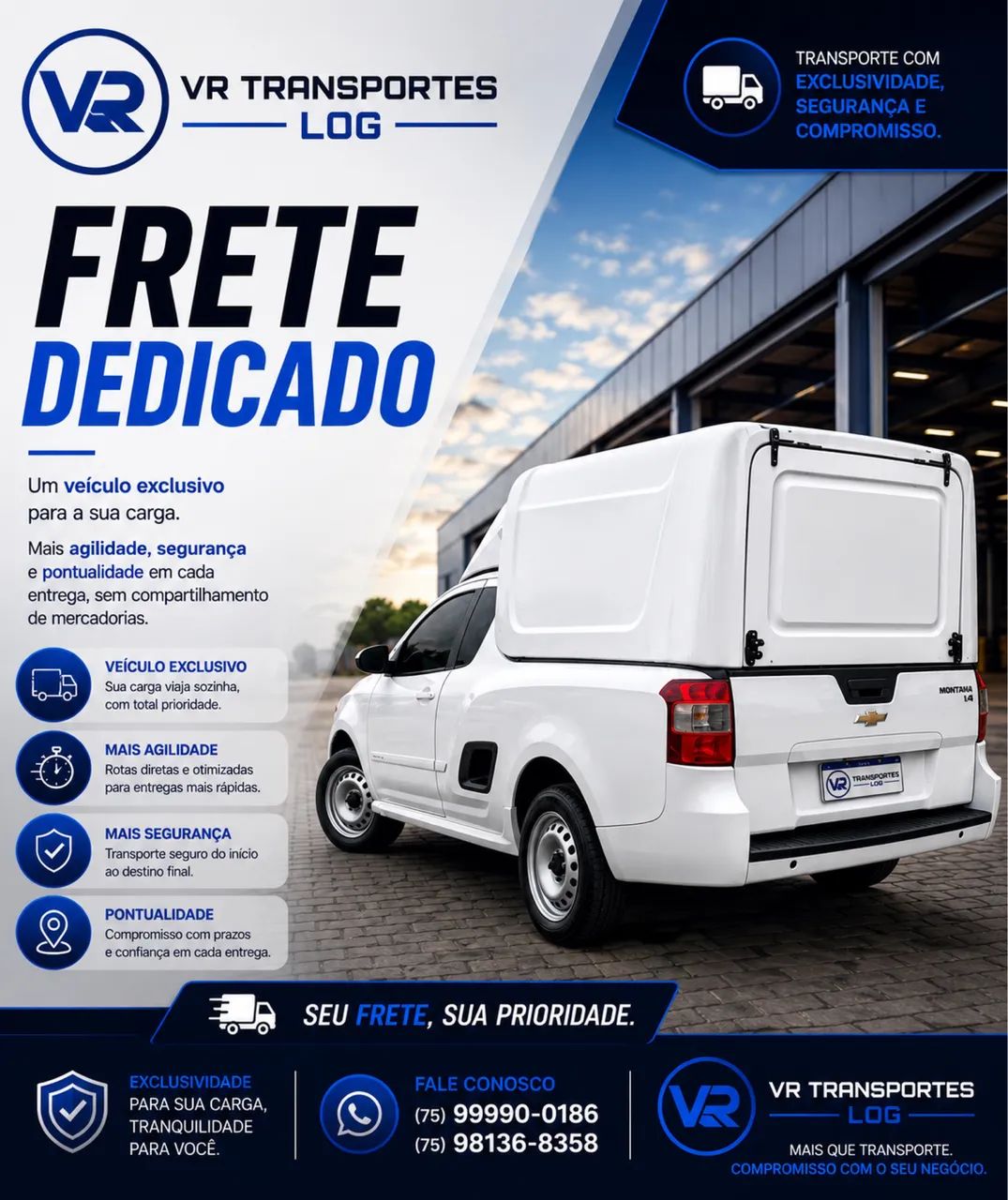 FRETE | TRANSPORTE E ENTREGAS - FEIRA DE SANTANA E REGIÃO - Foto 4