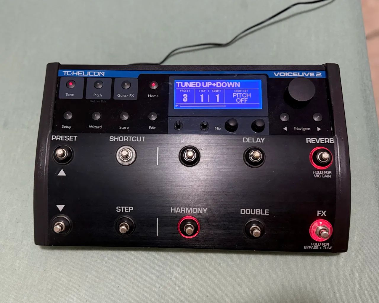 【ジャンク】TC-HELICON VOICELIVE2 Voicelive 2 Tc Helicon - Equipamentos e Acessórios de Som - Nazaré