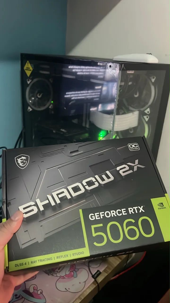 Rtx 5060 nova com nota fiscal 