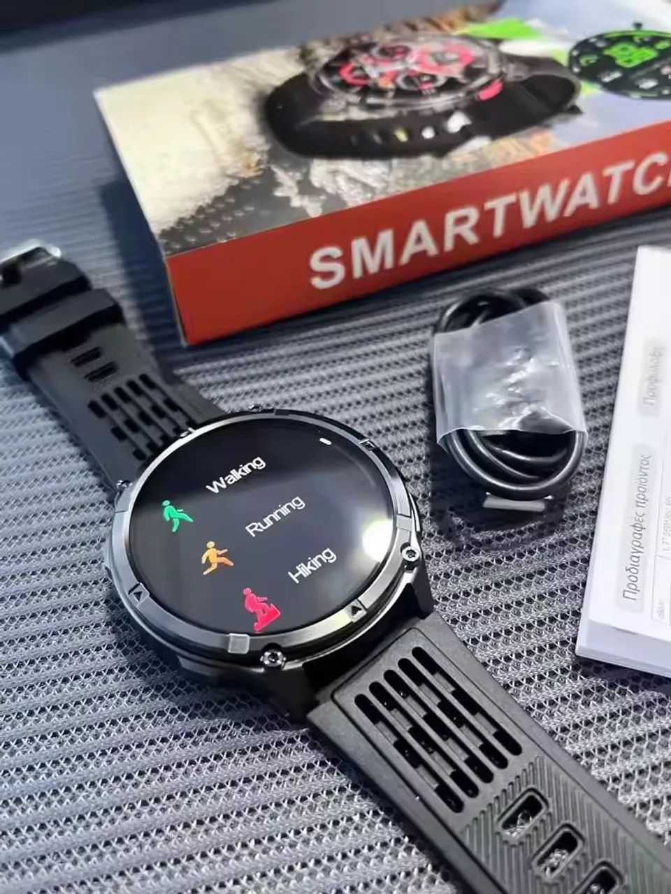 RELÓGIO SMARTWATCH COM SUPER TELA E ULTRA BATERIA - Foto 4