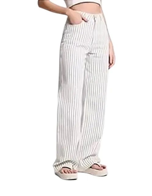 Calça listrada Renner 34