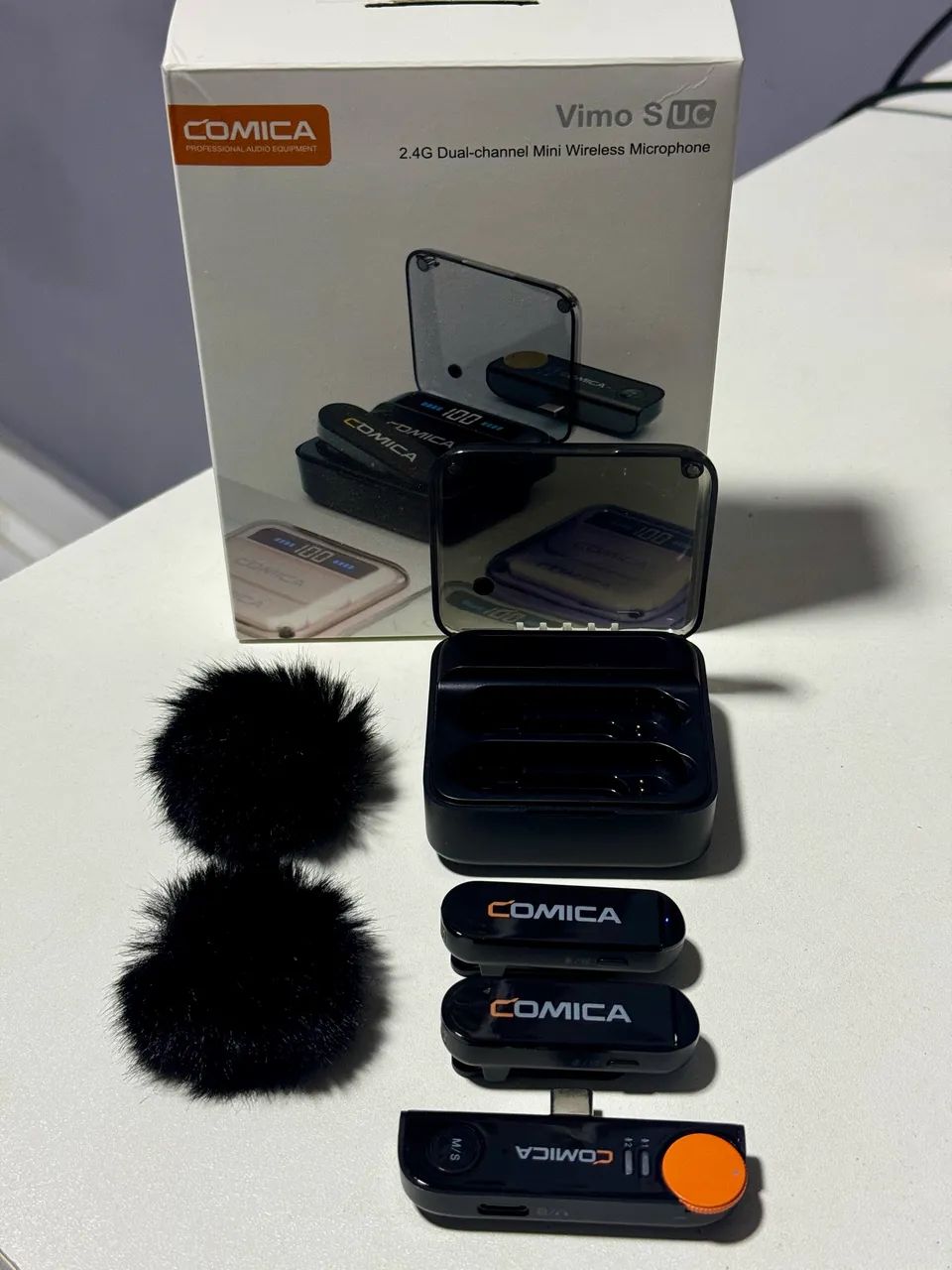 Microfone sem fio para celular 