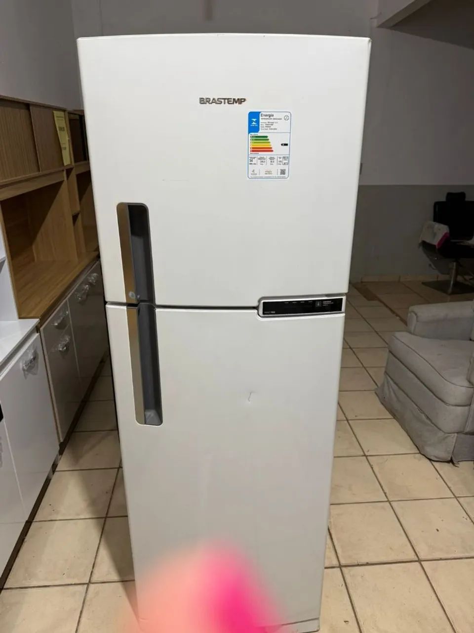Geladeira boa com garantia entrego barato hoje semi nova 