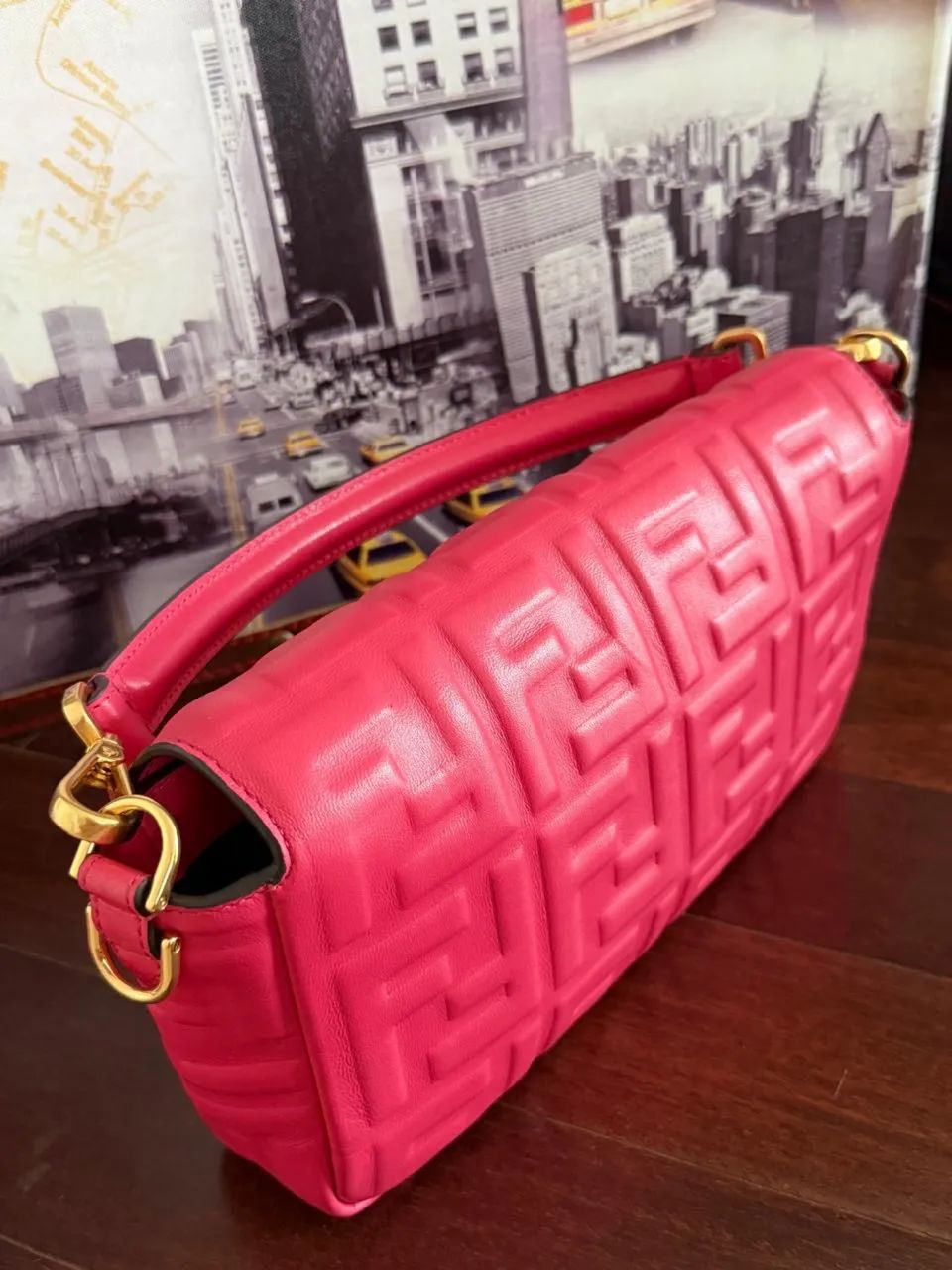 Bolsa Fendi rosa, Nova - Foto 4
