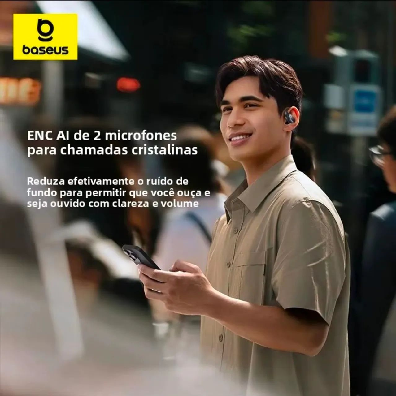 Fone Baseus Eli 2i Fit - Foto 4