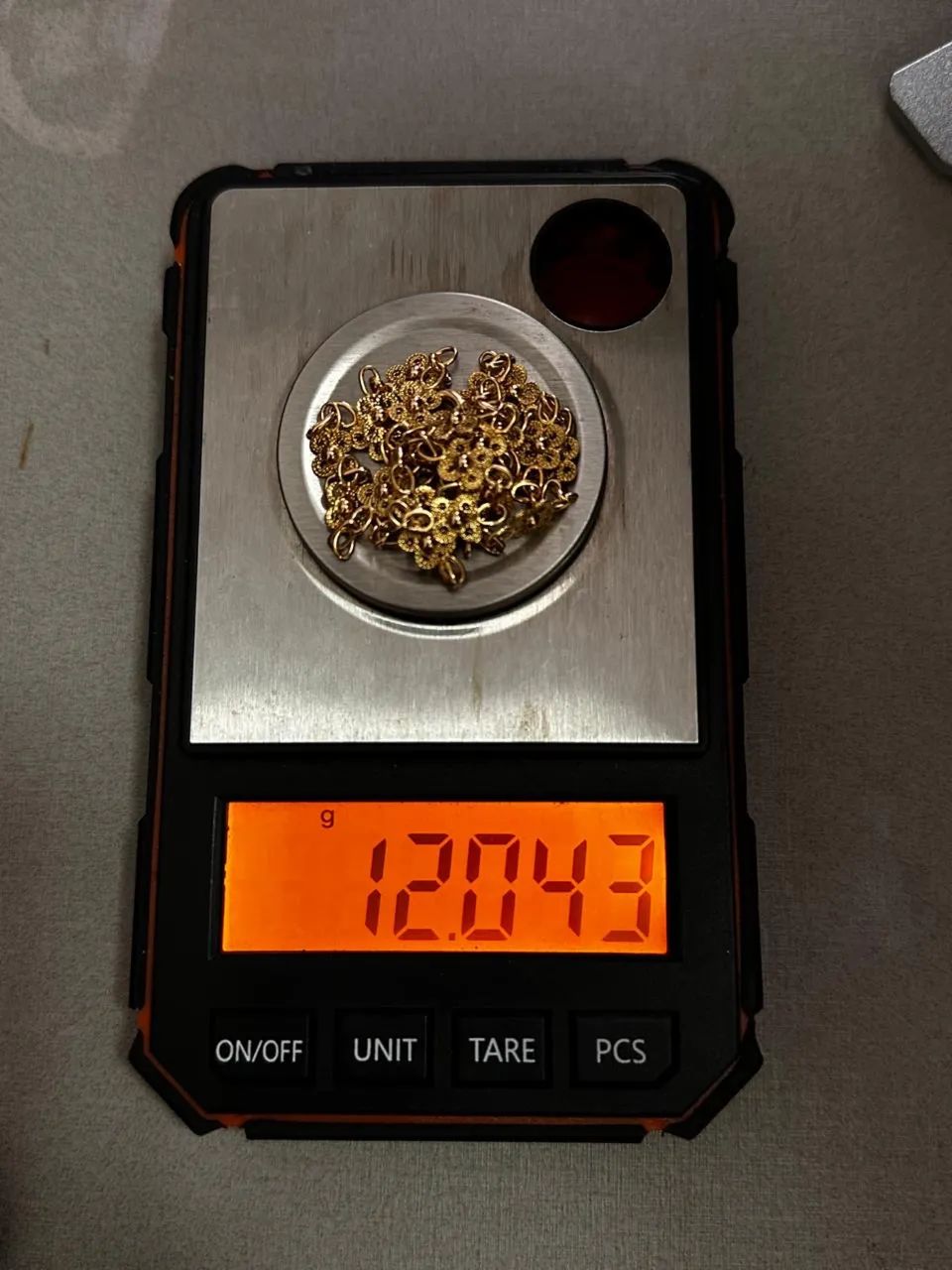 Corrente e Pulseira Flor Maciço de ouro 18k procedência garantia eterna - Foto 5