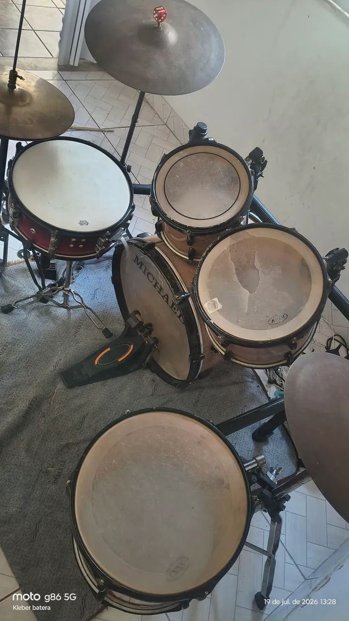 Vendo bateria da Michael  - Foto 4