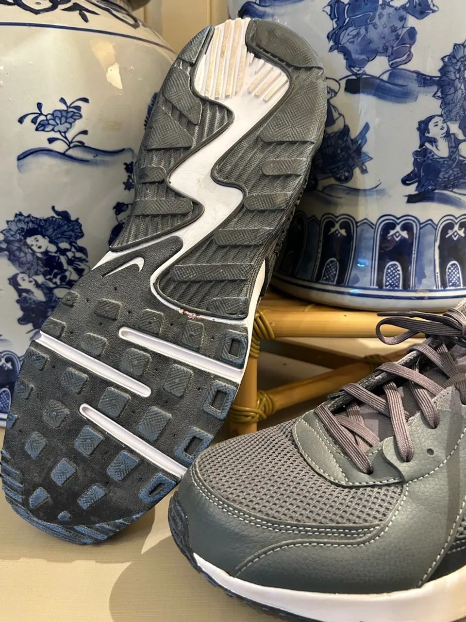 Tênis Air Max Cinza  - Foto 4