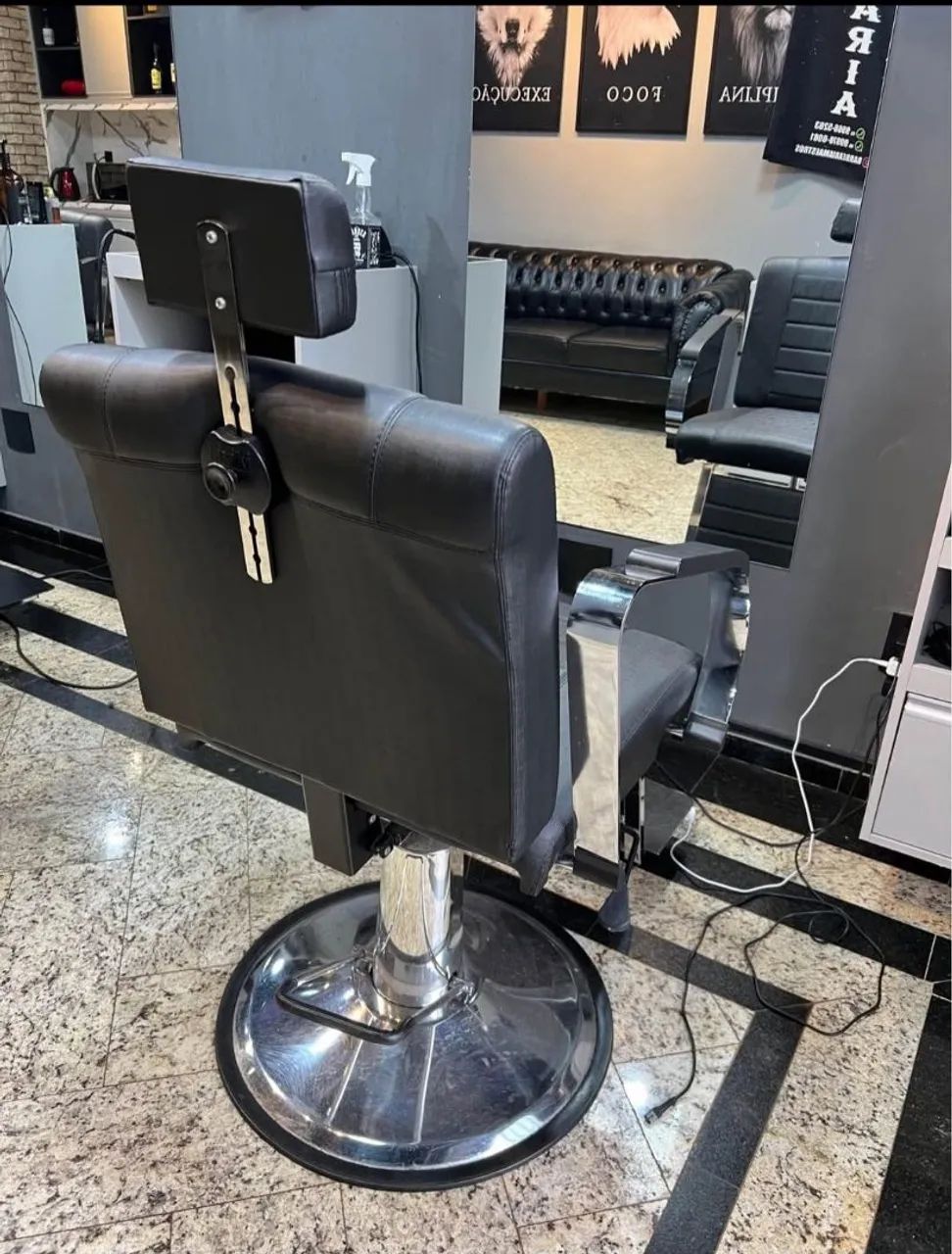 Cadeira Profissional Barbearia  - Foto 3