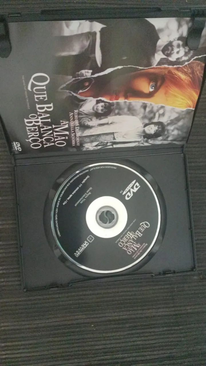 DVD A MÃO QUE BALANÇA O BERÇO  - Foto 3