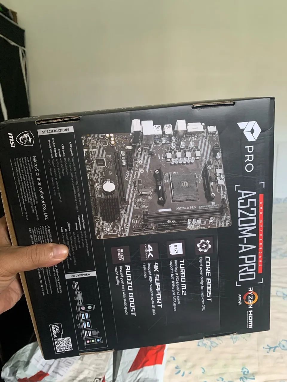 A520M-A PRO NOVA NA CAIXA - Foto 2