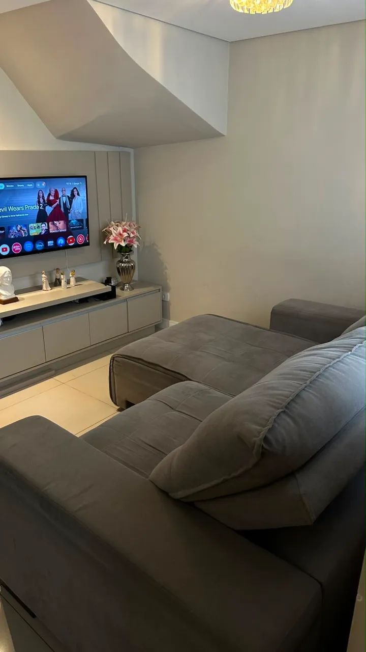 Sofá Retrátil e Reclinável de 2,40m - Foto 3